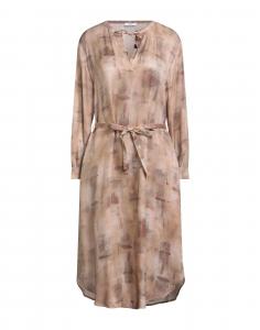 Платье миди Peserico, серо-коричневый