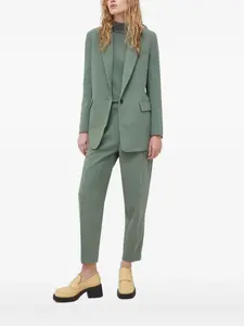 Блейзер с заостренными лацканами Bruuns Bazaar, зеленый