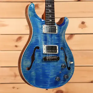 Paul Reed Smith Hollowbody II Piezo - Faded Whale Blue - 25 0400942 - PLEK'ированная