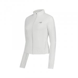 New Balance Женская куртка светло-серая, Light Gray-AHH