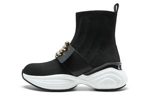 Ботильоны женские черные NINE WEST, пыльная роза