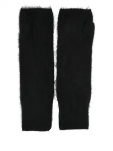 Шелковые перчатки OLIVER LATTUGHI, черный