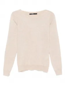 Топ в рубчик с длинными рукавами Seventy, золотой