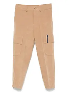 Брюки с карманами-карго TRUSSARDI JUNIOR, коричневый