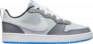 Кроссовки Court Borough Low 2 SE GS 'Pure Platinum Photo Blue', серый