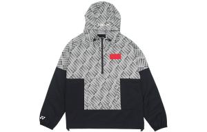 YONEX Толстовка мужская черная с капюшоном Moderate Regular