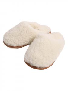 Сабо Kaiser Naturfellprodukte Pantoletten Bella, кремовый