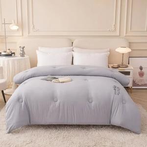 Fuanna Одеяло 150x200 см, 4 кг, из соевого волокна, класс А, ультрамягкое, серое