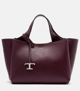 Мини-сумка T Timeless из кожи Tod's, Kraft Chiaro