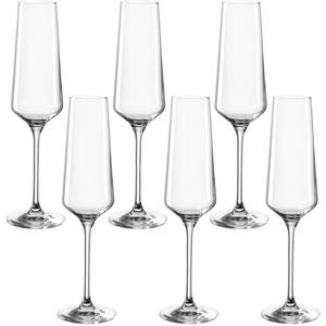 Бокалы для шампанского PUCCINI, 280 мл, набор 6 шт. Leonardo, Klar