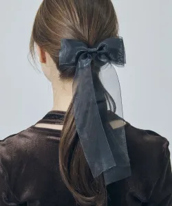 Набор заколок для волос «Аврора» с лентами Goldy, цвет Black