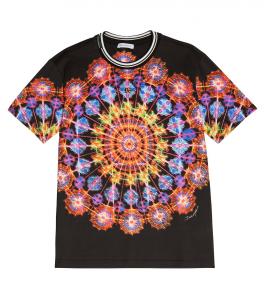 Хлопковая футболка с принтом Dolce&Gabbana, черный