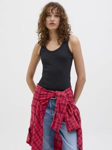 Топ JJXX JXFRIDA U-NECK NOOS, Black