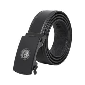 JAGUAR Кожаный мужской ремень черный, Black