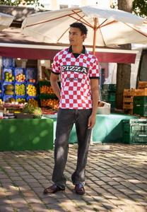 Поло Replay FOOTBALL, Red/White/Red