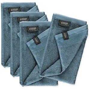 Гостевые полотенца коллекции SCHÖNER WOHNEN Sense с велюровой отделкой, нежная для кожи ткань Airtouch, очень мягкие Schöner Wohnen-Kollektion, синий