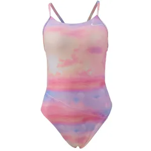 Купальник слитный One piece Nike, розовый