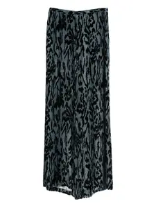 Брюки с принтом Forte Forte, синий