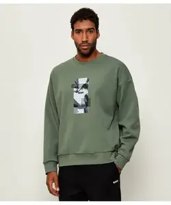 Толстовка Stenson Zone Oversize fit Boss Green, зеленый