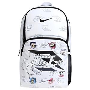 Nike Полиэстеровый рюкзак унисекс белый, Graffiti Kitten