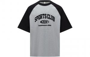 Футболка унисекс светло-серая меланжевая Reebok, серый