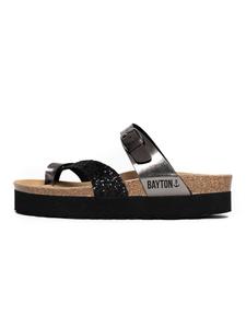 Сандалии с т-образным ремешком Bayton T-Bar Sandals Andromac, цвет silver grey