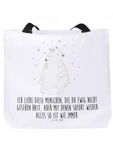 Шоппер Mr. & Mrs. Panda, белый