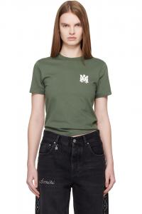 Amiri Зеленая футболка с логотипом ma core