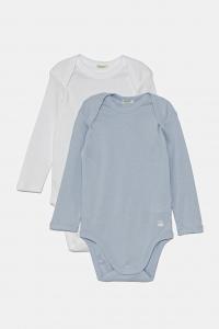 Baby Cotton Боди 3 шт. в упаковке United Colors Of Benetton, синий