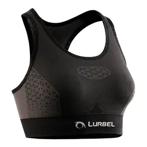 Спортивный топ Lurbel Cristallo, черный