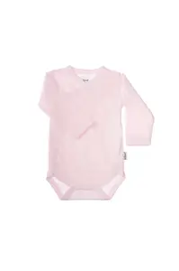 Боди Liliput с запахом и длинными рукавами, розовый
