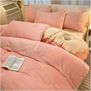 Generic Комплект постельного белья зимний утепленный стеганый однотонный