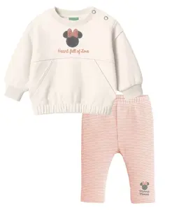 Комплект для девочек из двух предметов: толстовка и штаны с Микки Маус Disney