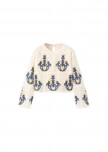 MANGO KIDS Свитер 'Katia' в цвете Nude