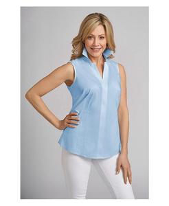 Блузка без рукавов Caroline без железа Caldwell Collection, синий
