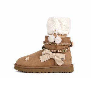 Ботинки женские UGG Classic Mini II, коричневый