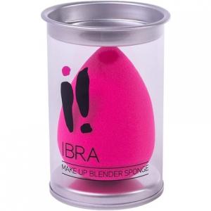 Блендер-спонж Розовый спонж для макияжа Ibra Make-Up