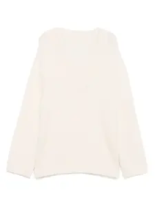 Свитер с V-образным вырезом Dorothee Schumacher, белый