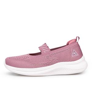 Туфли Abrasion Resistant Elderly Shoes Women's RONGSHI, Rubber Red