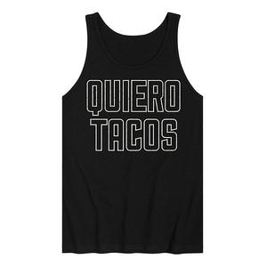 Мужской топ с принтом "quiero tacos" Licensed Character