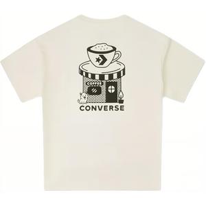 Футболка Cafe Converse, коричневый