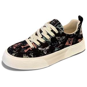 MEXICAN Низкие мужские кроссовки для скейтбординга, черные