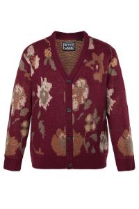 Вязаный кардиган STHUGE, красный