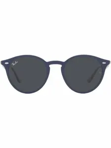 Солнцезащитные очки в круглой оправе Ray-Ban, черный