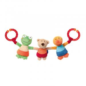 Кукла-подвеска для детской коляски, плюшевая, высота 46 см Sigikid, синий