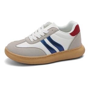 SUPEREDGE Женские противоскользящие дышащие низкие скейтерские кроссовки серые, цвет Gray