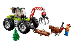 Лесозаготовительная строительная техника пластиковые строительные блоки 0 300pcs 60181 LEGO