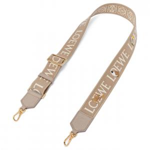 Suna Fujita Collaboration Anagram Fabric Bag Shoulder Strap Women's Sand LOEWE, коричневый