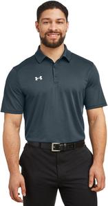 Футболка-поло Under Armour Men's Tech, Stealth Grey/White