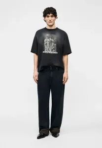 Футболка с астропринтом хьюстона Won Hundred, Washed Black